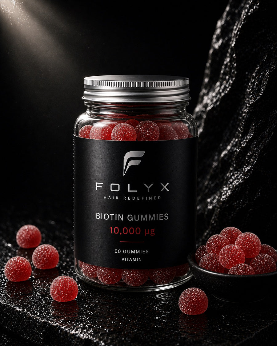 FOLYX Red Gummies - 10,000mcg - 60 Gummies